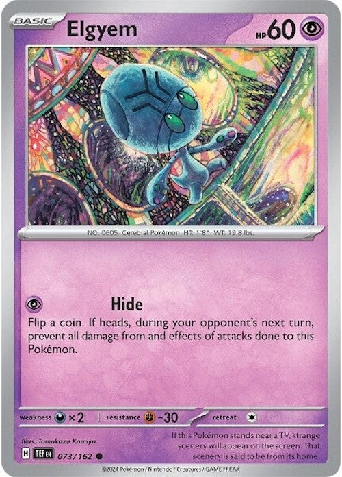 Image for Elgyem (073/162) - Pokemon