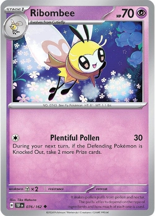Image for Ribombee (076/162) - Pokemon