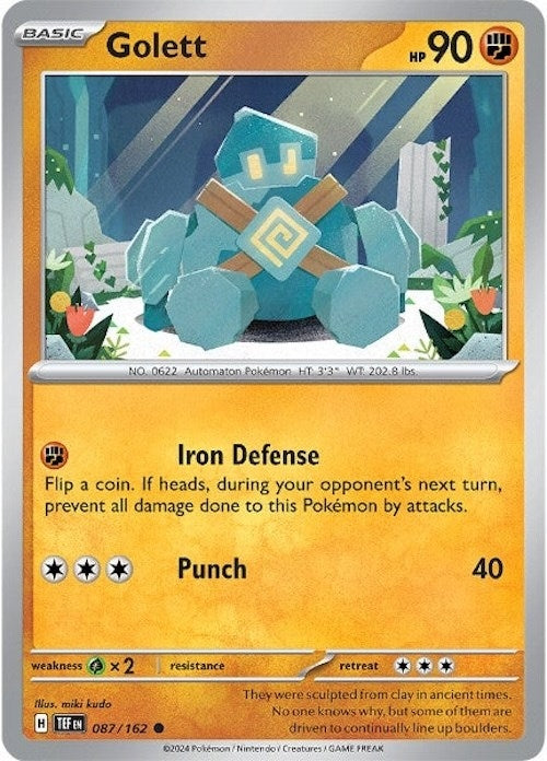 Image for Golett (087/162) - Pokemon