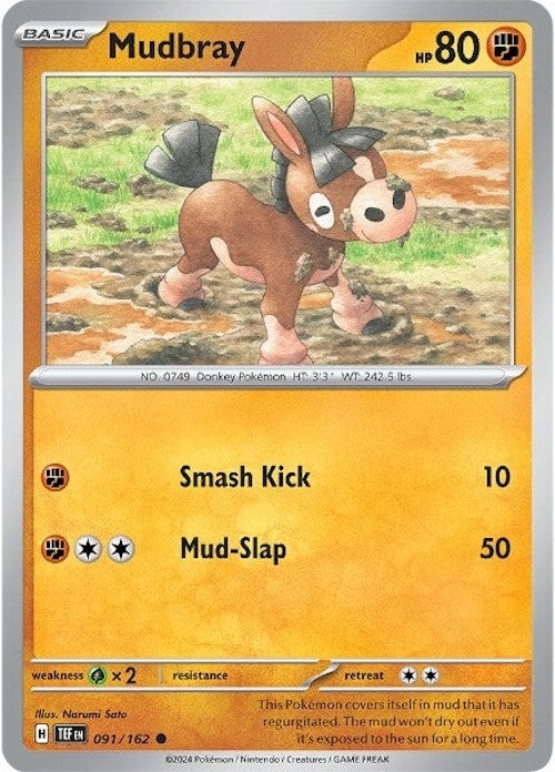 Image for Mudbray (091/162) - Pokemon