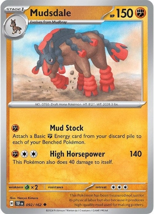 Image for Mudsdale (092/162) - Pokemon