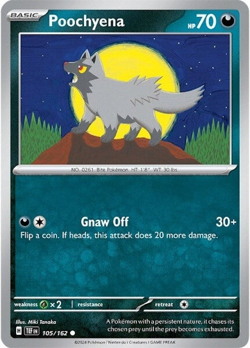 Image for Poochyena (105/162) - Pokemon