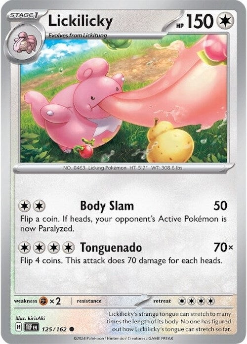 Image for Lickilicky (125/162) - Pokemon