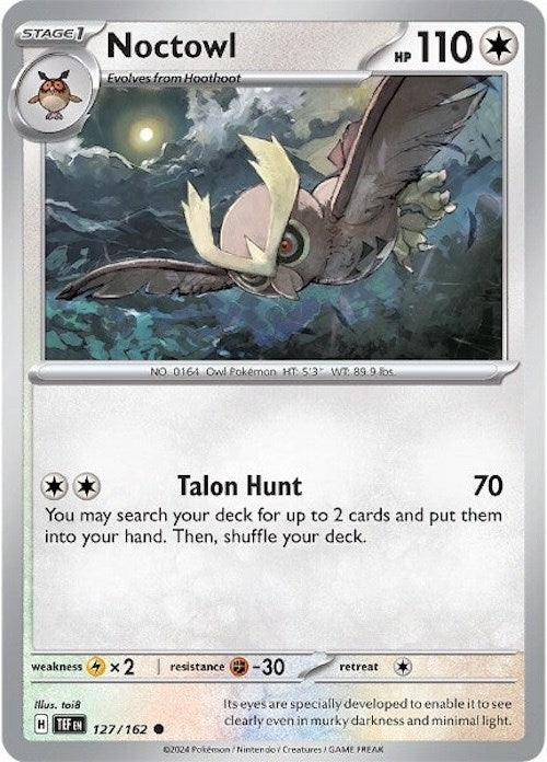 Image for Noctowl (127/162) - Pokemon