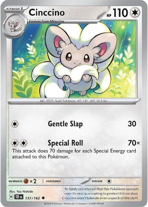 Image for Cinccino (137/162) - Pokemon