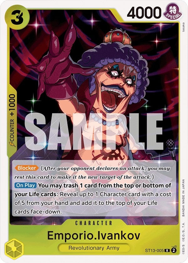 Image for Emporio.Ivankov (ST13-005) - One Piece Card Game