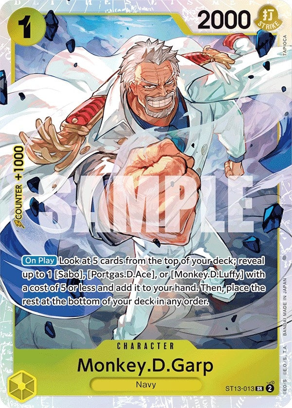 Image for Monkey.D.Garp (ST13-013) - One Piece Card Game