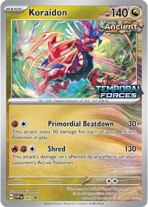 Image for Koraidon - 091 (Prerelease) (091) - Pokemon
