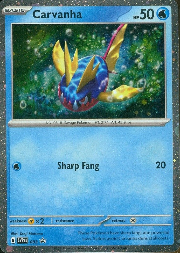 Image for Carvanha - 093 (093) - Pokemon