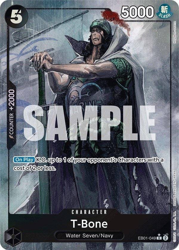 Image for T-Bone (Alternate Art) (EB01-049) - One Piece Card Game