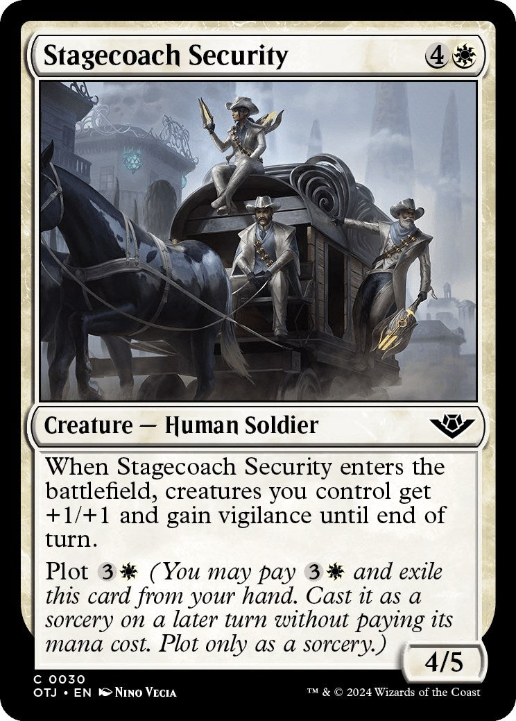 Image for Stagecoach Security (30) - Magic: The Gathering