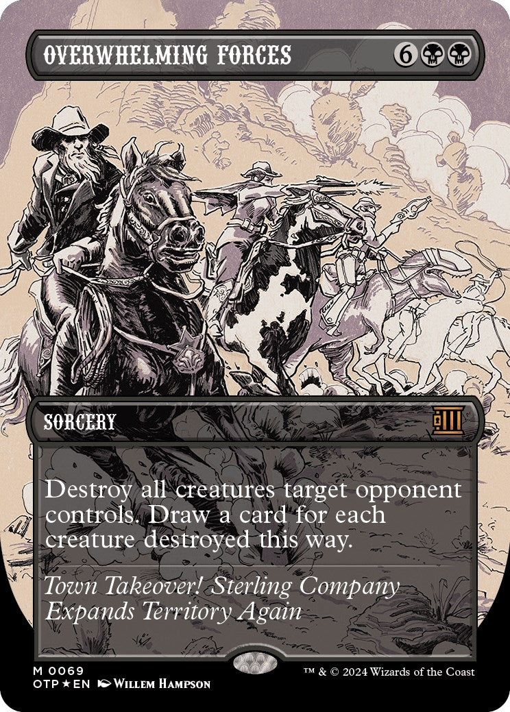 Image for Overwhelming Forces (Textured Foil) (69) - Magic: The Gathering