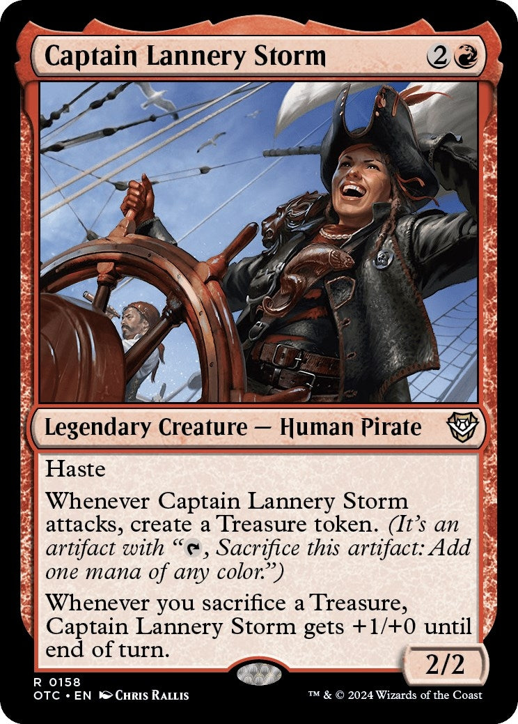 Image for Captain Lannery Storm (158) - Magic: The Gathering