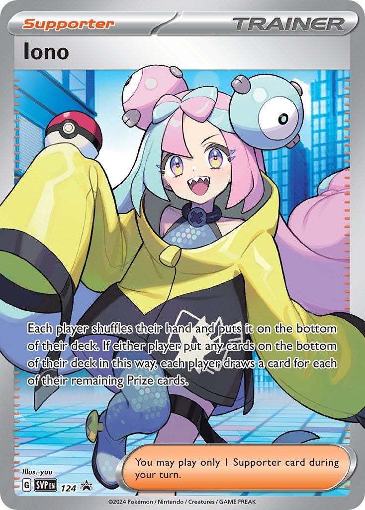 Image for Iono - 124 (124) - Pokemon