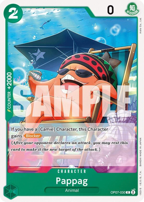 Image for Pappag (OP07-030) - One Piece Card Game