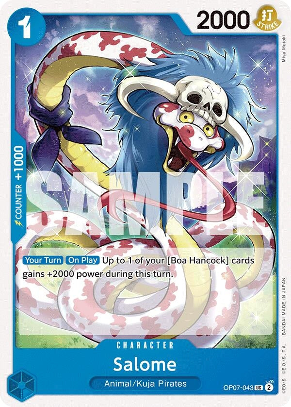 Image for Salome (OP07-043) - One Piece Card Game