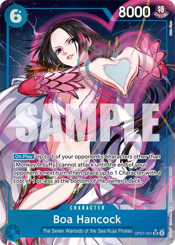 Image for Boa Hancock (051) (Parallel) (OP07-051) - One Piece Card Game