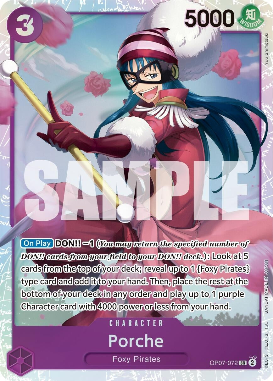 Image for Porche (OP07-072) - One Piece Card Game