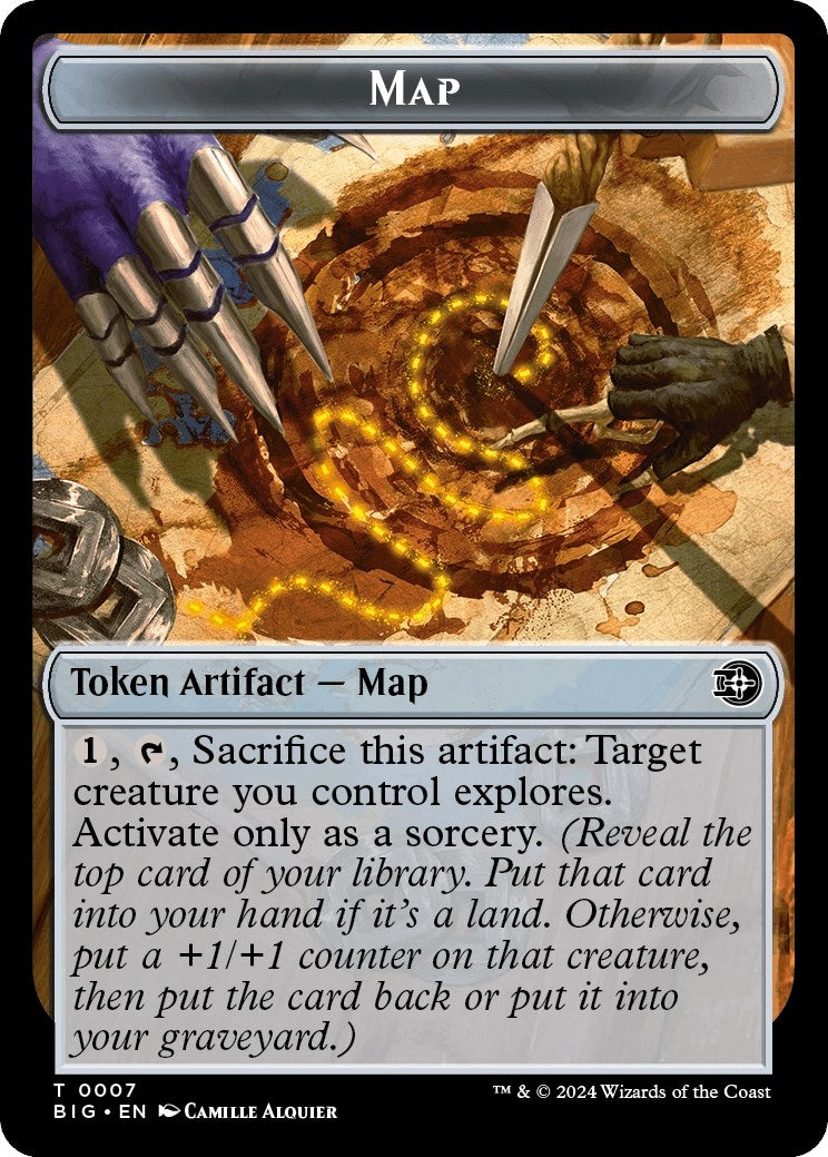 Image for Map Token (7) - Magic: The Gathering