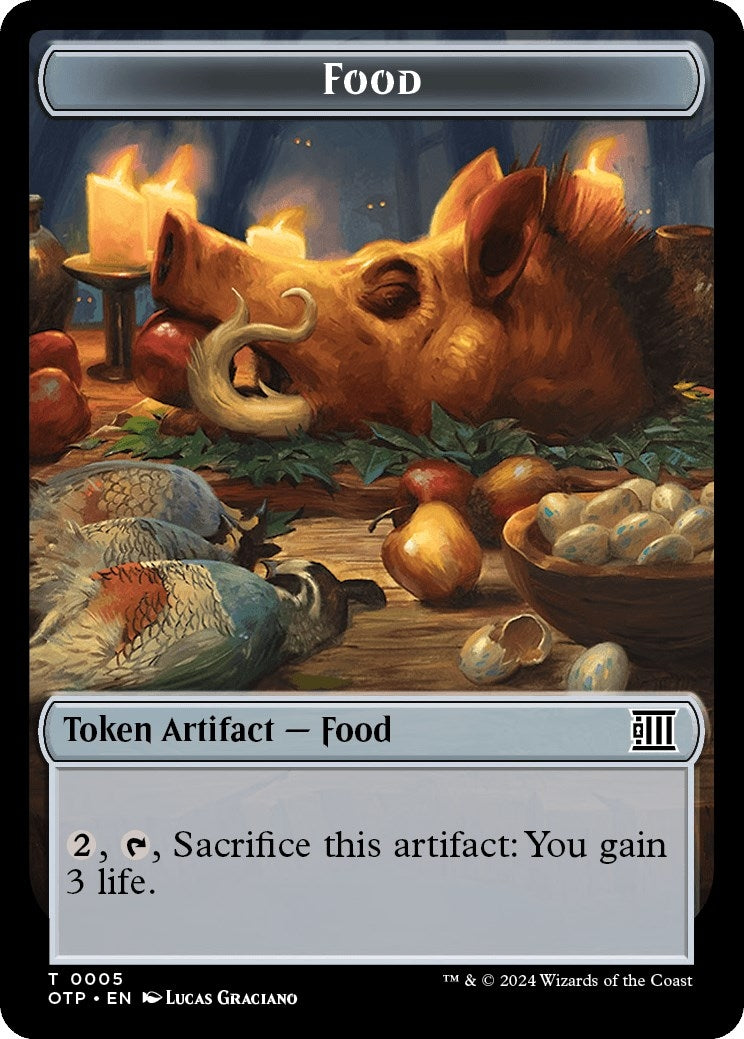 Image for Food // Plot Double-Sided Token (5 // 20) - Magic: The Gathering