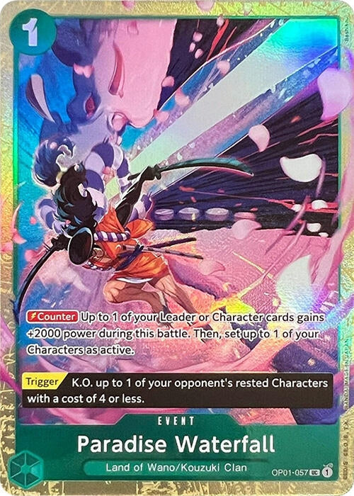 Image for Paradise Waterfall (Premium Card Collection -Best Selection Vol. 1-) (OP01-057) - One Piece Card Game