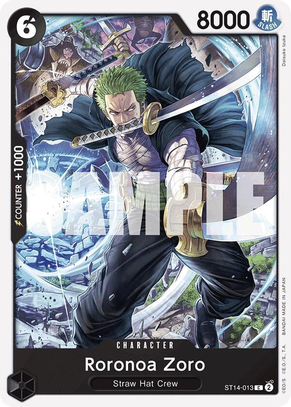 Image for Roronoa Zoro (ST14-013) - One Piece Card Game