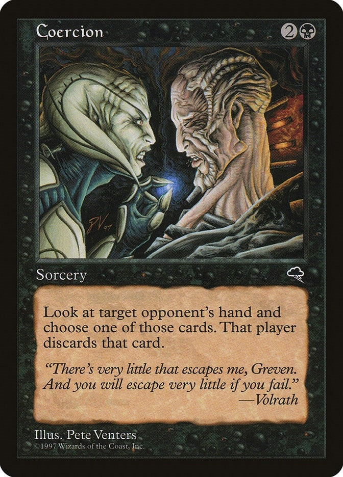 Image for Coercion (113) - Magic: The Gathering