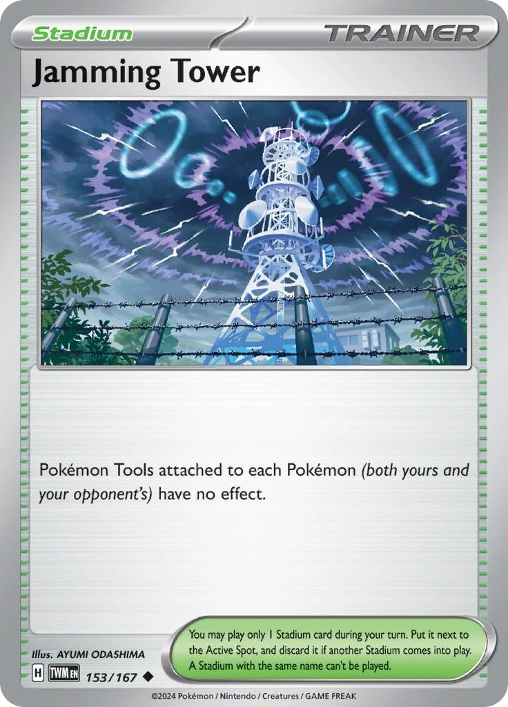 Image for Jamming Tower (153/167) - Pokemon