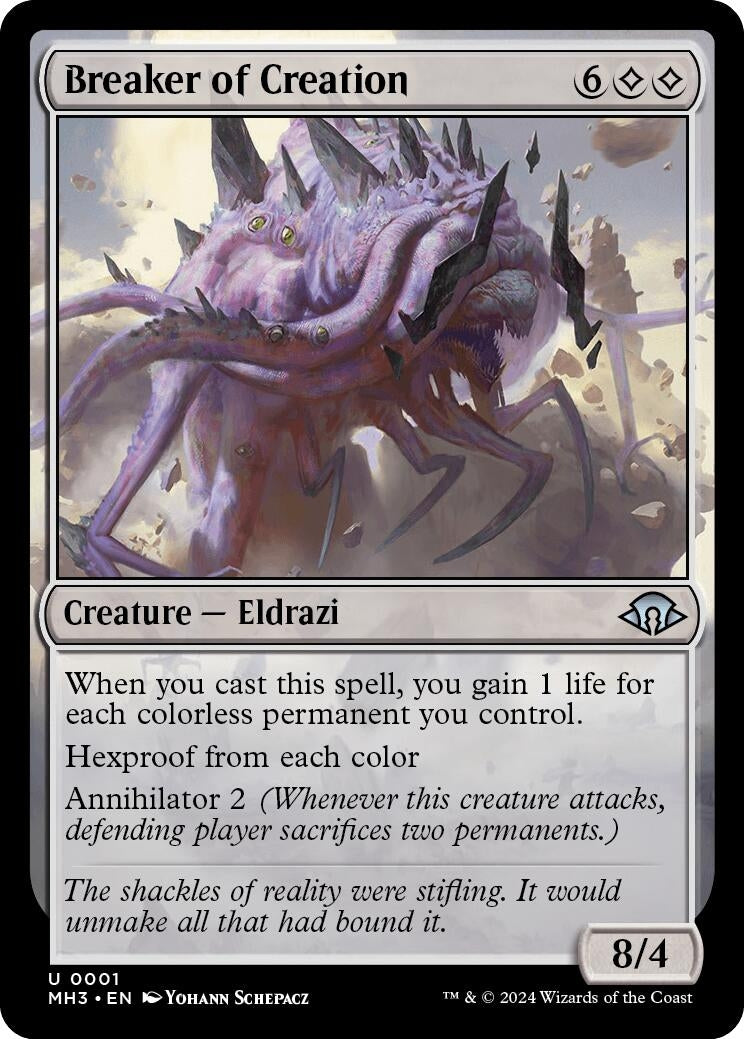 Image for Breaker of Creation (1) - Magic: The Gathering