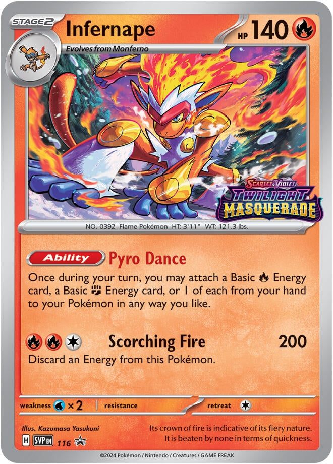 Image for Infernape - 116 (116) - Pokemon