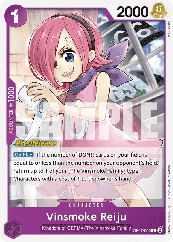 Image for Vinsmoke Reiju (OP07-062) - One Piece Card Game