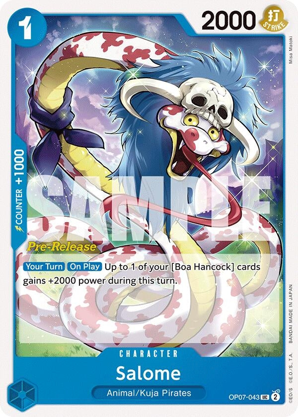 Image for Salome (OP07-043) - One Piece Card Game