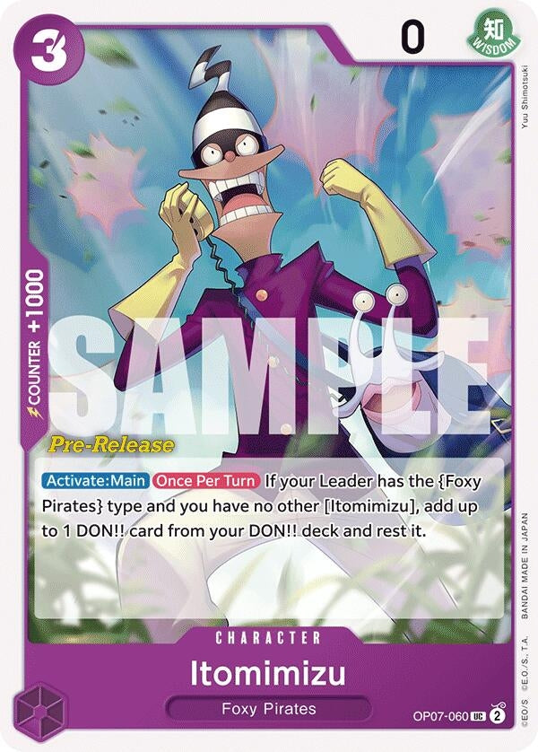 Image for Itomimizu (OP07-060) - One Piece Card Game