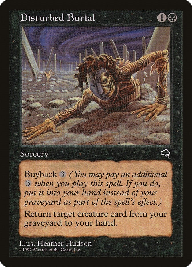 Image for Disturbed Burial (129) - Magic: The Gathering