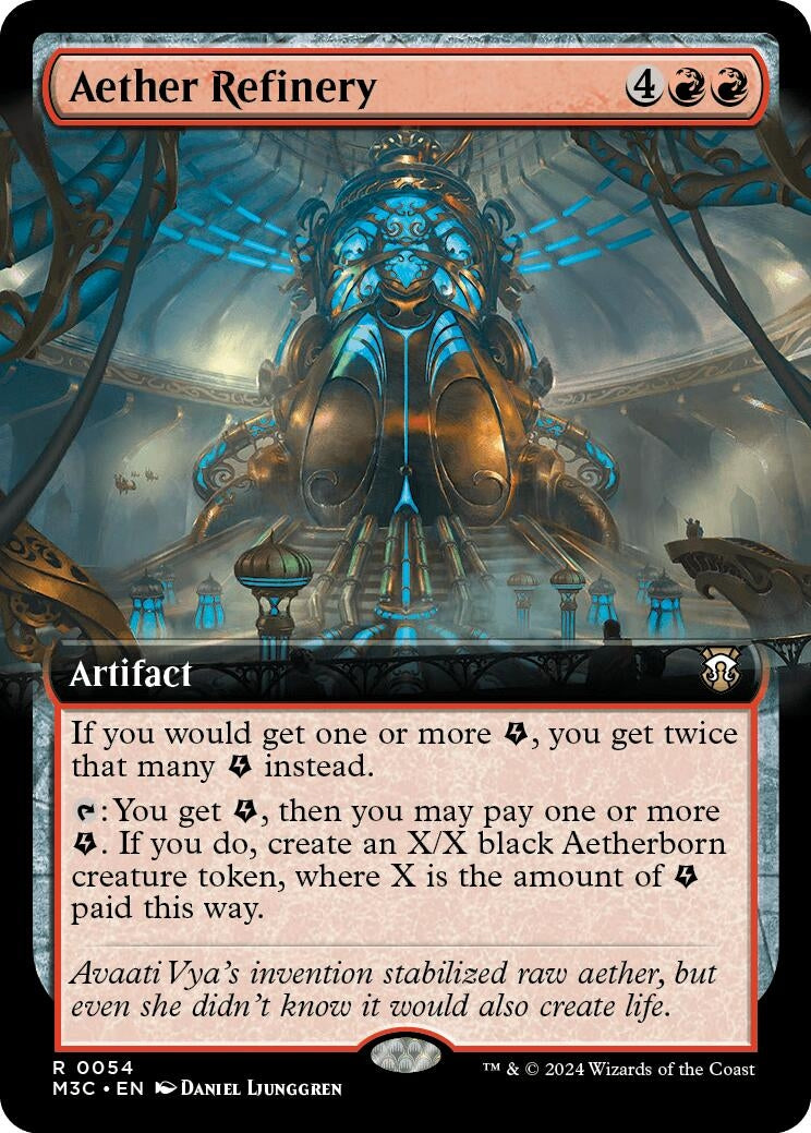 Aether Refinery (Extended Art) (Ripple Foil) (54)