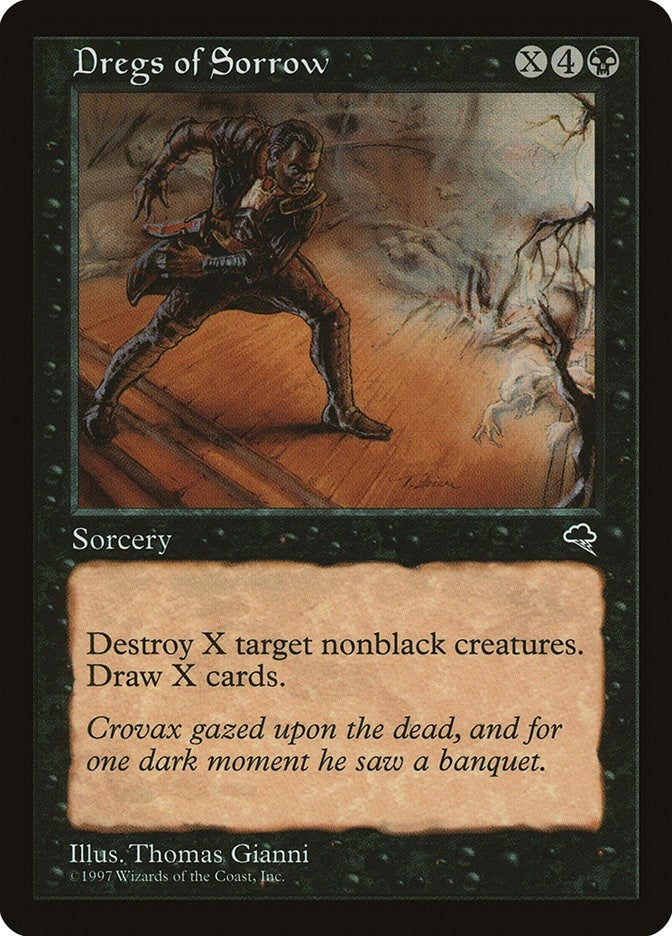 Image for Dregs of Sorrow (131) - Magic: The Gathering