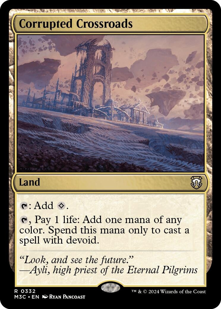 Image for Corrupted Crossroads (Ripple Foil) (332) - Magic: The Gathering
