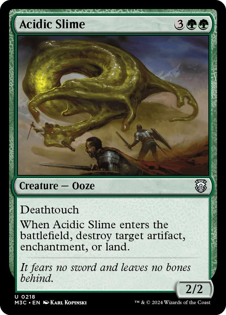 Acidic Slime (Ripple Foil) (218)