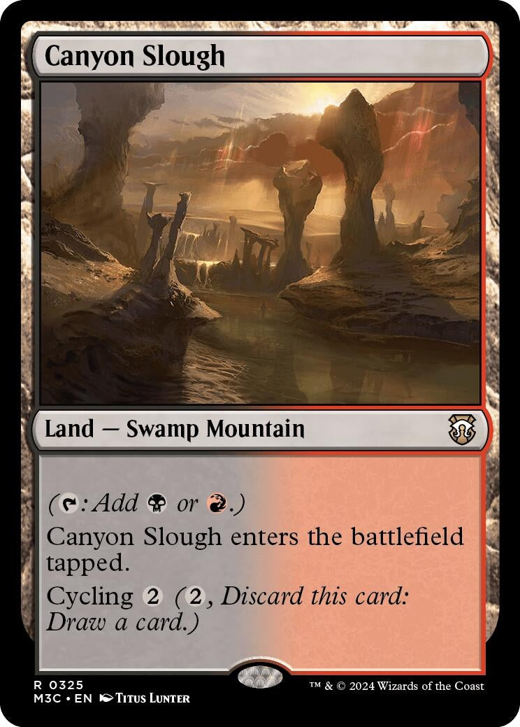 Image for Canyon Slough (325) - Magic: The Gathering