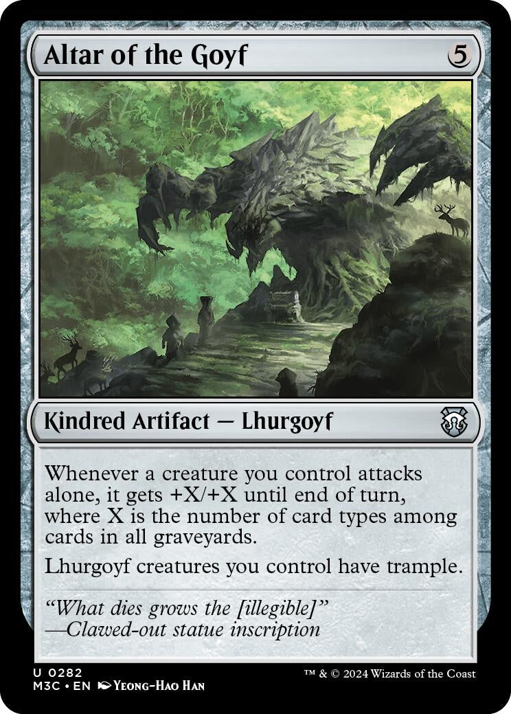 Altar of the Goyf (Ripple Foil) (282)