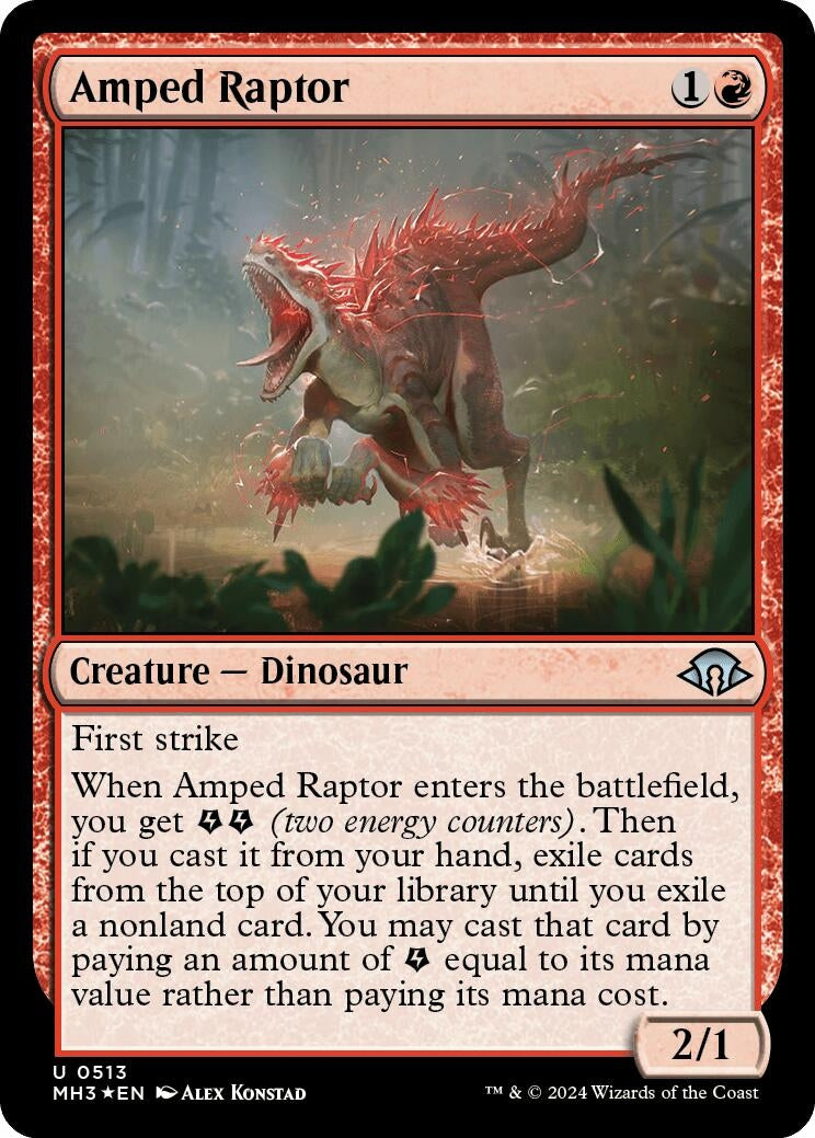 Amped Raptor (Ripple Foil) (513)