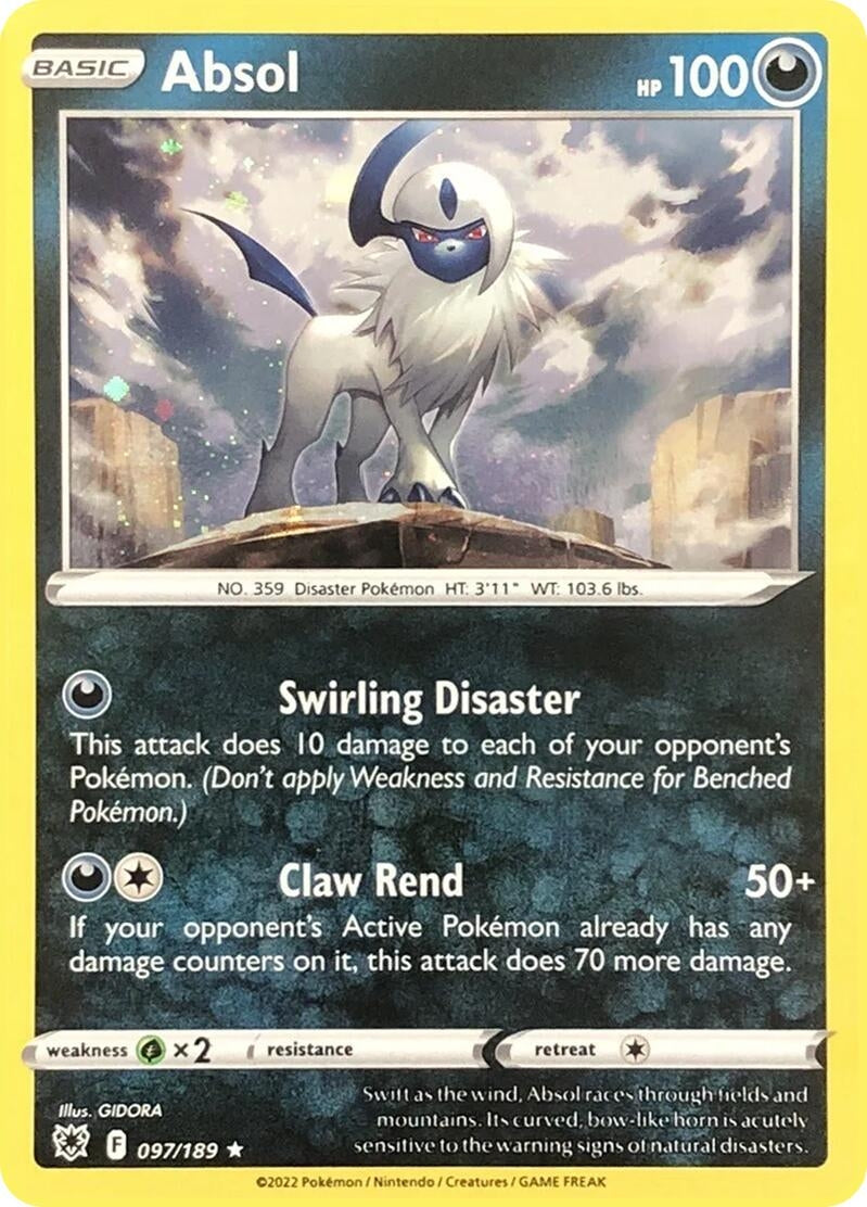 Absol - 097/189 (Cosmos Holo) (097/189)