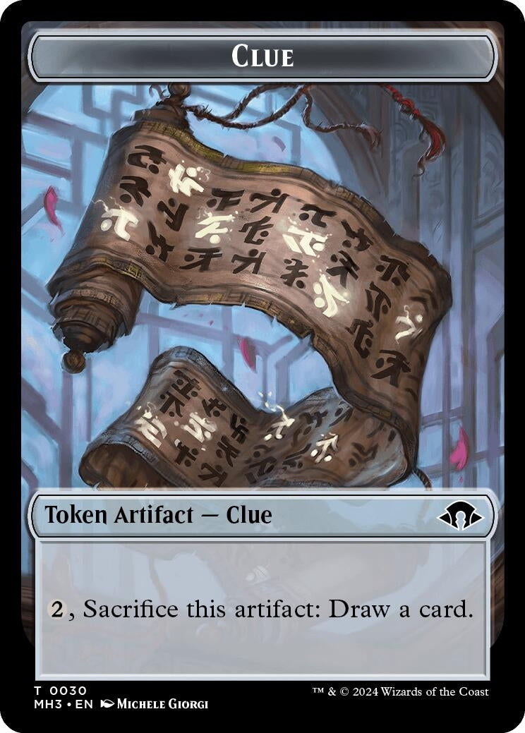 Image for Clue Token (30) - Magic: The Gathering