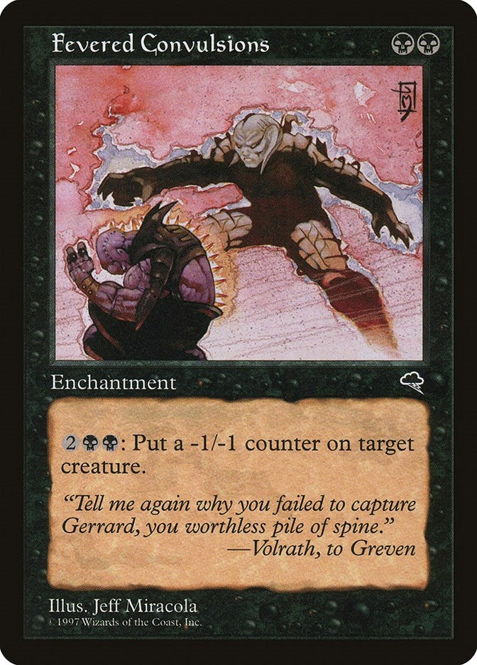 Image for Fevered Convulsions (136) - Magic: The Gathering