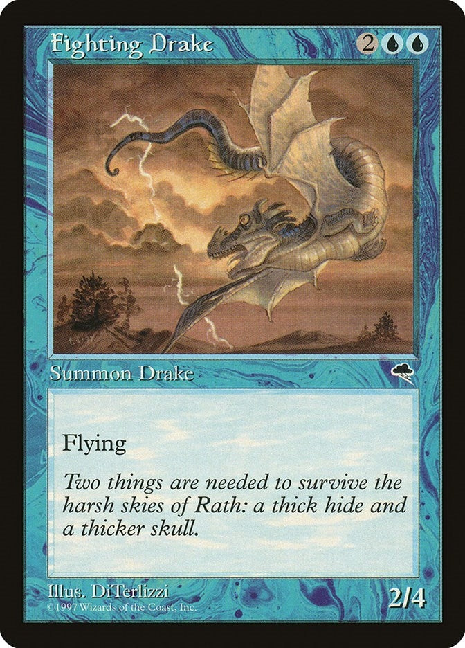 Image for Fighting Drake (63) - Magic: The Gathering