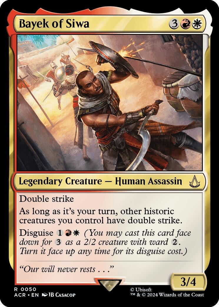 Image for Bayek of Siwa (50) - Magic: The Gathering