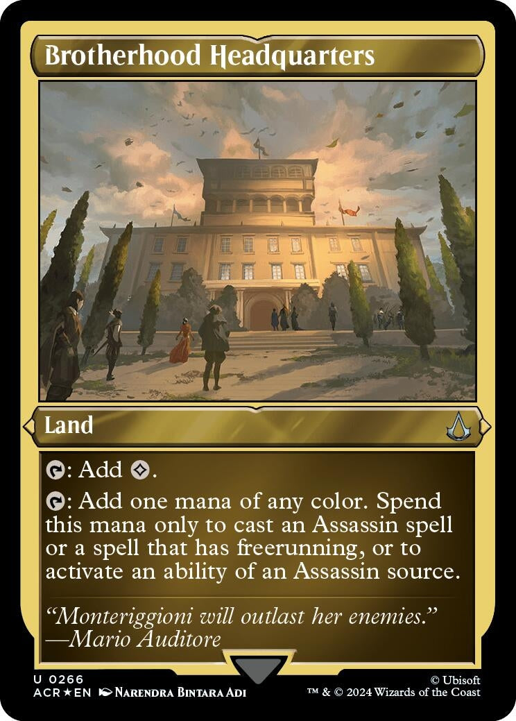 Image for Brotherhood Headquarters (Foil Etched) (266) - Magic: The Gathering