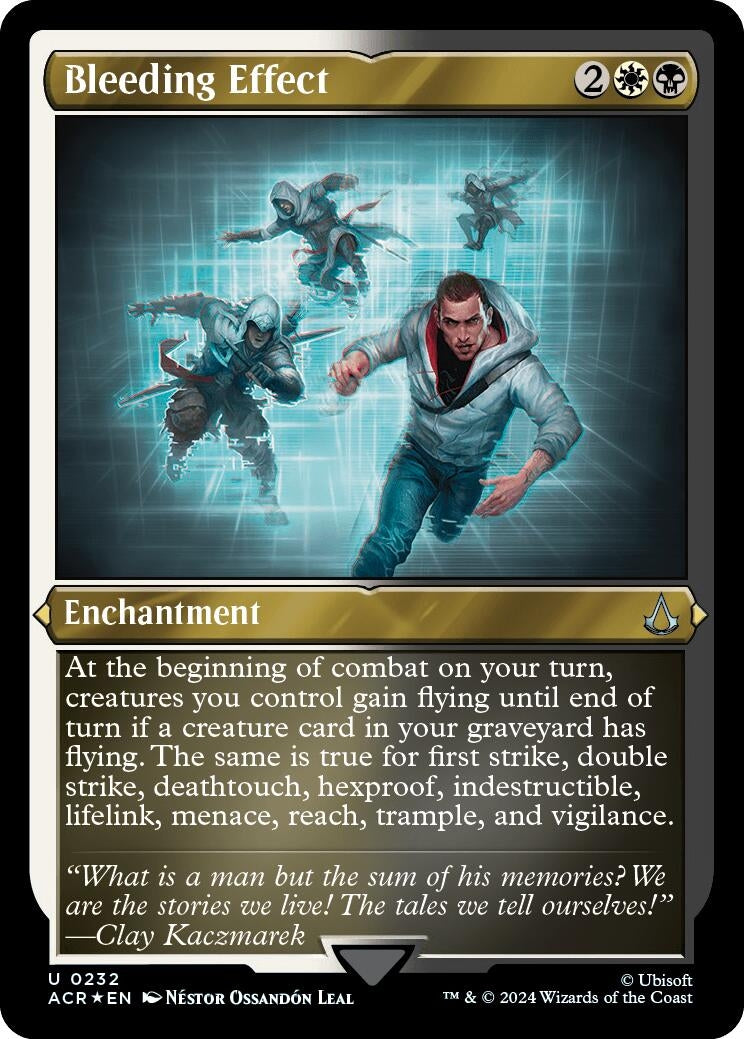 Image for Bleeding Effect (Foil Etched) (232) - Magic: The Gathering