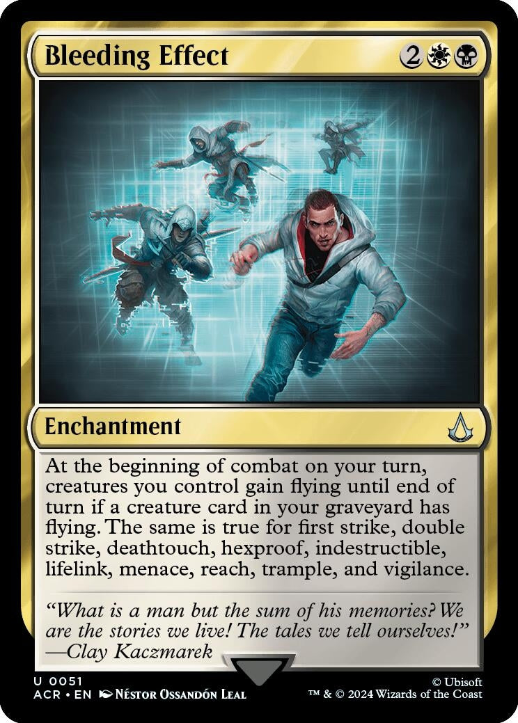 Image for Bleeding Effect (51) - Magic: The Gathering