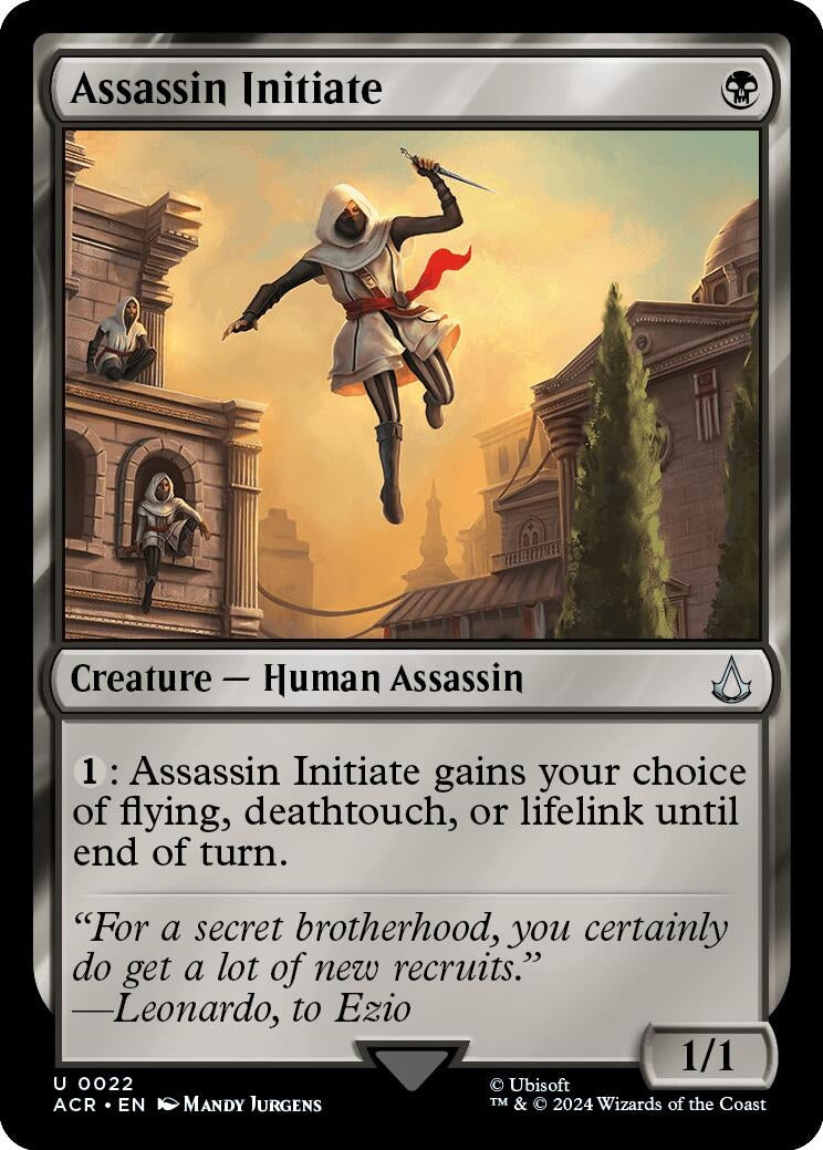 Image for Assassin Initiate (22) - Magic: The Gathering